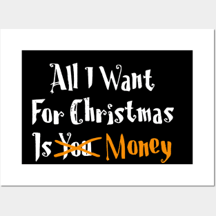 All I Want For Christmas Posters and Art